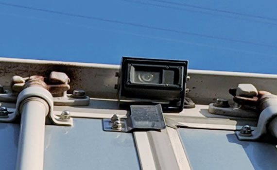 大型車両全車バックモニター完備