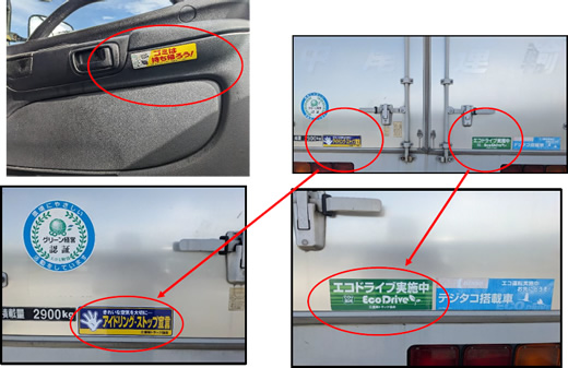 環境にやさしいトラック輸送